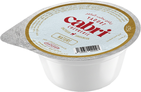 Yaourt de chèvre nature Cabri 125 g